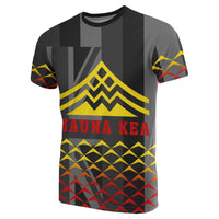 Hawaiian Mauna Kea T shirt Triangle Style - Polynesian Pride
