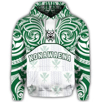 Hawaii Hoodie Kanaka Konawaena High School Hoodie Demodern Style - Polynesian Pride