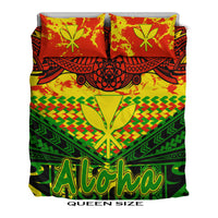 Hawaiian Tribal Kanaka Maoli Bedding Set Reggae Polynesian Version LT9 - Polynesian Pride