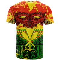 Hawaiian Tribal Kanaka Maoli T Shirt Reggae Polynesian Version LT9 - Polynesian Pride