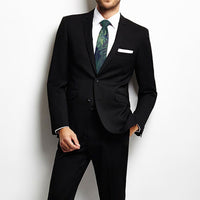 Tropical Monstera Leaf Green Necktie One Size Black Necktie - Polynesian Pride