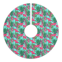 Tropical Strelitzia Blue Tree Skirt - Polynesian Pride