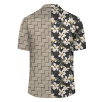 Tropical Toucans Hibiscus Palm Leaves Lauhala Moiety Hawaiian Shirt - Polynesian Pride