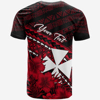 Wallis et Futuna Custom T Shirt Tapa Hibiscus Vibes LT7 - Polynesian Pride