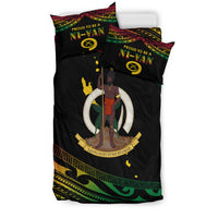 Vanuatu Proud To Be A Ni-Van - Polynesian Pattern Bedding Set LT7 - Polynesian Pride