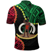 Vanuatu Polo Shirt Basic Coat Of Arms LT9 - Polynesian Pride