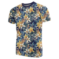 Hawaii Vintage Floral T Shirt - Polynesian Pride