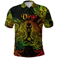 Virgo Zodiac Polynesian Polo Shirt Unique Style Reggae LT8 - Polynesian Pride