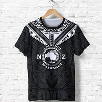 New Zealand Maori T Shirt Waitangi Day Black Unisex Black - Polynesian Pride