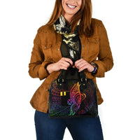 Wallis and Futuna Shoulder Handbag - Butterfly Polynesian Style - Polynesian Pride