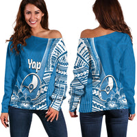 Yap Of Micronesia Women Off Shoulder Sweater Vibe Style LT6 - Polynesian Pride