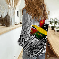 Papua New Guinea And Chimbu Province Casual Shirt LT6 - Polynesian Pride