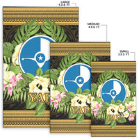 Yap Area Rug - Polynesian Gold Patterns Collection - Polynesian Pride