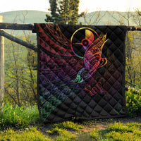 Yap State Premium Quilt - Butterfly Polynesian Style - Polynesian Pride