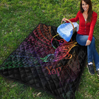 Yap State Premium Quilt - Butterfly Polynesian Style - Polynesian Pride