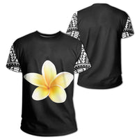 Hawaii Plumeria Polynesian T Shirt Unisex Red - Polynesian Pride