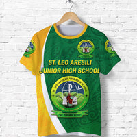 St. Leo Aresili Junior High School T Shirt Simple Style LT8 - Polynesian Pride