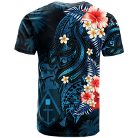 Pitcairn Islands Coconut Tree Turtle Polynesia T Shirt LT2 - Polynesian Pride