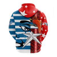 Free West Papua Birds of Paradise Polynesia Hoodie LT2 - Polynesian Pride