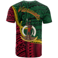 Vanuatu T Shirt Atchin Seal of Vanuatu Polynesian Patterns - Polynesian Pride
