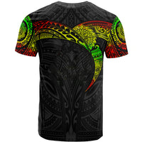 Micronesian T Shirt Heart Shield Reggae - Polynesian Pride