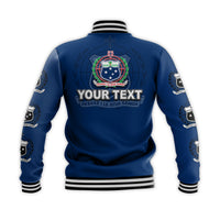 (Custom Personalised) Samoa Tribal Tattoo Coat Of ArmsBaseball Jacket No.3 LT6 - Polynesian Pride