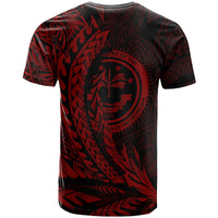 Federated States of Micronesia T Shirt Red Wings Style - Polynesian Pride