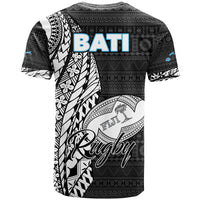 Fiji Rugby Bati Tapa Pattern T Shirt LT2 - Polynesian Pride