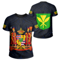 Hawaii Kanaka Maori Polynesian T Shirt Blue Unisex Blue - Polynesian Pride