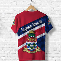 Cayman Islands T Shirt Coat of Arms Independence Anniversary Sporty Style LT8 - Polynesian Pride