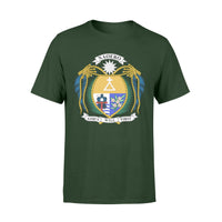 Nauru T Shirt Nauru Coat of Arm - Polynesian Pride
