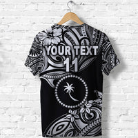 Custom FSM Chuuk T Shirt Unique Vibes Black LT8 - Polynesian Pride
