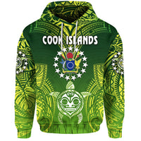 (Custom Text and Number) Cook Islands Hoodie Happy Independence Anniversary LT8 - Polynesian Pride