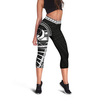 Pohnpei Rising Capris (White) A6 - Polynesian Pride