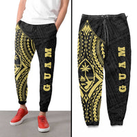 Guam Rising 3rd Sweatpants A6 Unisex Gold - Polynesian Pride