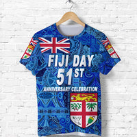 Fiji Day T Shirt Independence Anniversary Original Style LT8 - Polynesian Pride