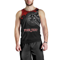 Fiji Polynesian Personalised Men's Tank Top - Polynesian Chain Style - Polynesian Pride