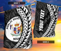 Niue Flag - Custom Personalised Wings Style - Polynesian Pride