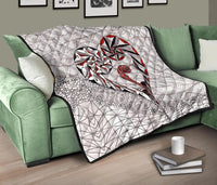 New Zealand Quilt, Koru Aroha Maori Premium Quilt - Polynesian Pride