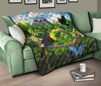 Wonderful Jungle Premium Quilt - Polynesian Pride