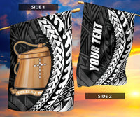 Tokelau Flag - Custom Personalised Wings Style - Polynesian Pride