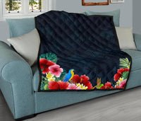 Colorful Jungle Premium Quilt - Polynesian Pride