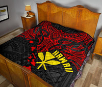 Polynesian Hawaii Premium Quilt - Polynesian Whale Tail - Polynesian Pride