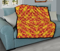 Polynesian Premium Quilt Orange - Polynesian Pride