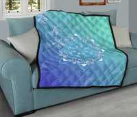 Flower Turtle Premium Quilt - Polynesian Pride
