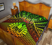 Polynesian Tahiti Personalised Premium Quilt - Reggae Vintage Polynesian Patterns - Polynesian Pride