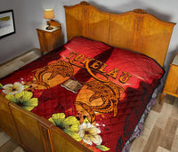 Tokelau Premium Quilt - Tribal Tuna Fish - Polynesian Pride