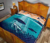 Sea Sunset Premium Quilt - Polynesian Pride