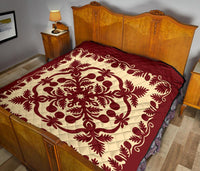 Hawaiian Quilt Royal Premium Quilt - Polynesian Pride