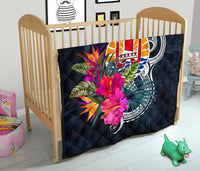Tahiti Polynesian Premium Quilt - Tropical Flower - Polynesian Pride